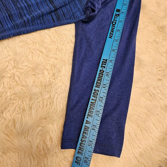 The Nike Tee Men's Toronto Blue Jays Ac Velocity Raglan Legend 3/4 Sleeves Shirt - Picture 6 of 9